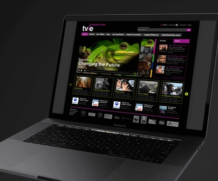 TVE marketing website